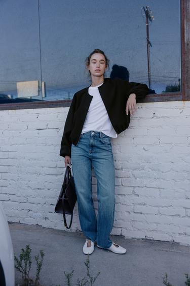 SOFT BOMBER JACKET - Black by Zara