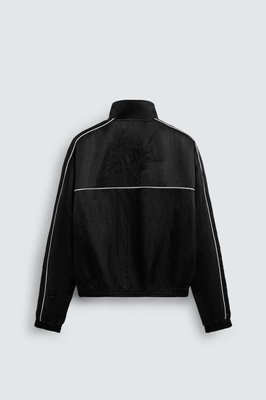 EMBROIDERED BOMBER JACKET© OTIS KWAME KYE QUAICOE - Black by Zara - Image 8