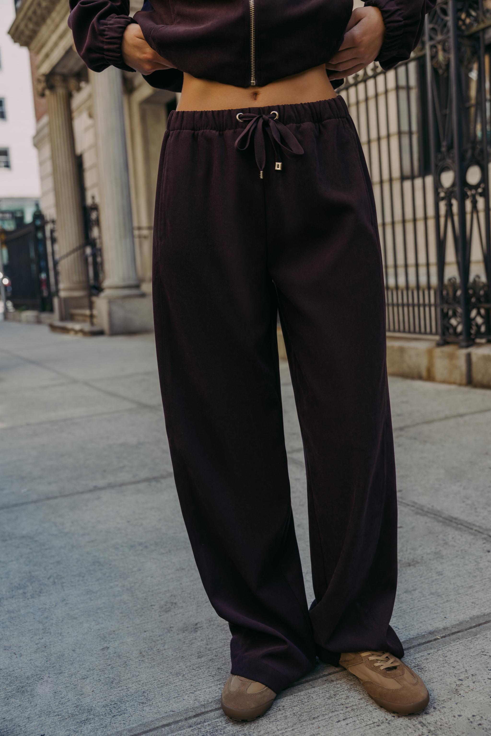 【最終値下げ】and wander | ZARA ワイドパンツ レディーストラウザーパンツ ワイド | ZARA 日本