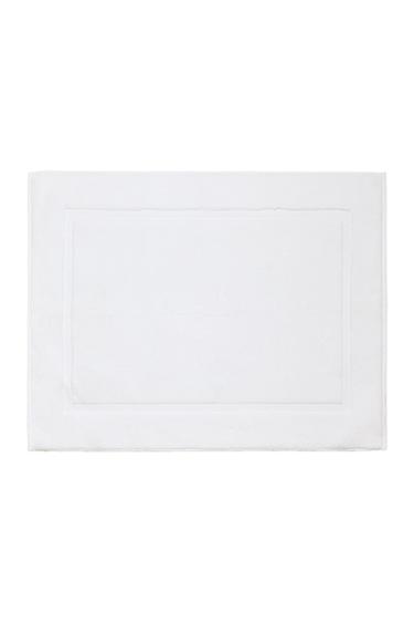 سجادة حمام ناعمة من القماش المتلف - أبيض الخاص بـ Zara