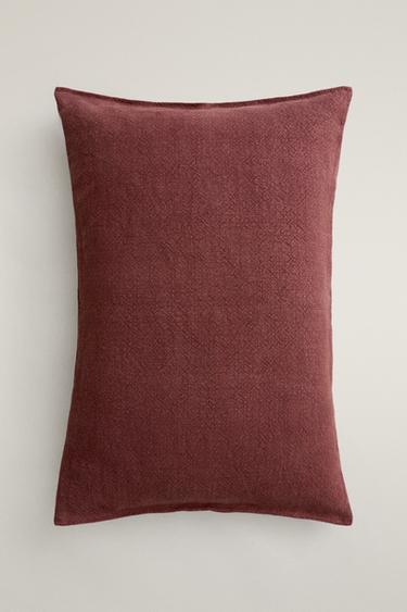 HOUSSE DE COUSSIN JUTE - Rose de Zara - Image 0