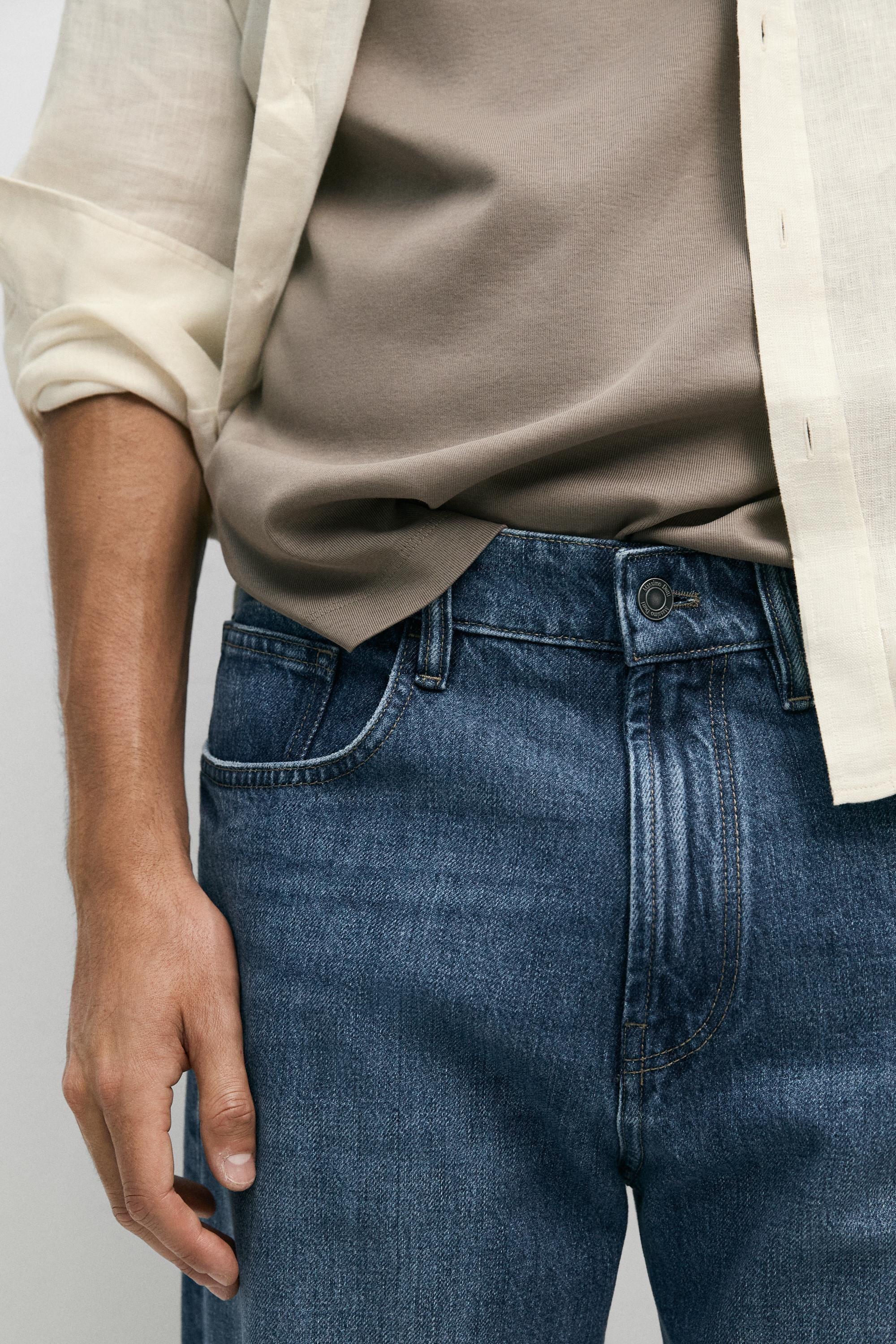 Jean barrel fit