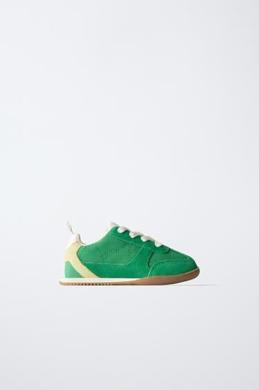 ZAPATILLA DEPORTIVA SOFT - Verde de Zara - Imagen 0