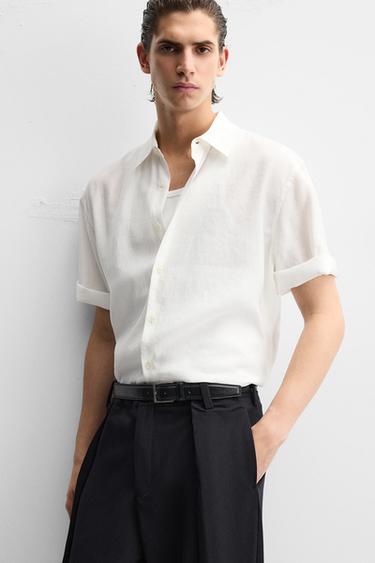 FLOWING SHIRT - White by Zara