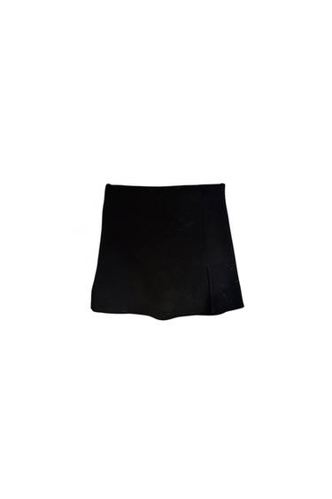 MINIGONNA CON SPACCO LATERALE