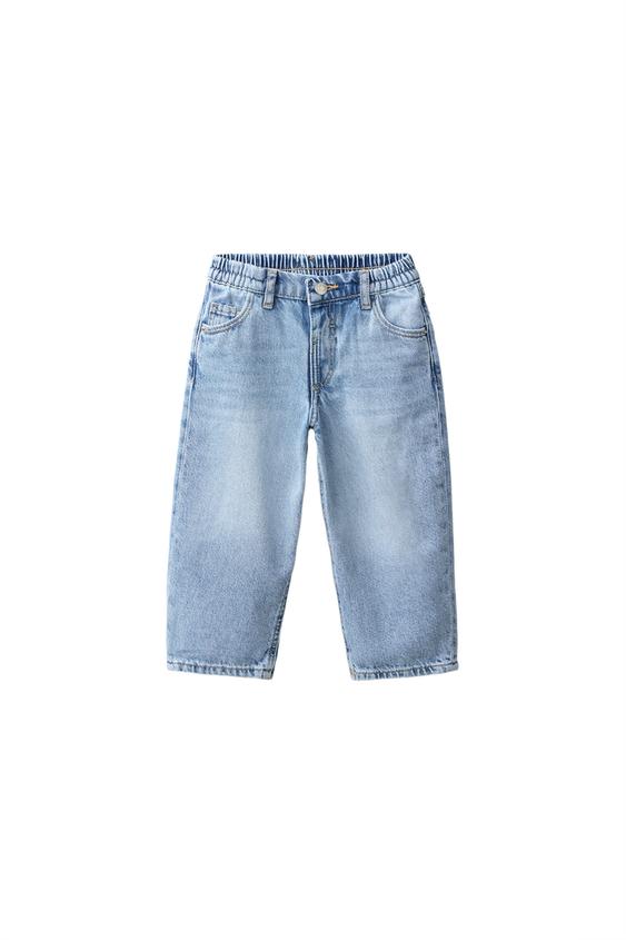 Baggy Jeans - Age 3 - Mid Blue | Zara