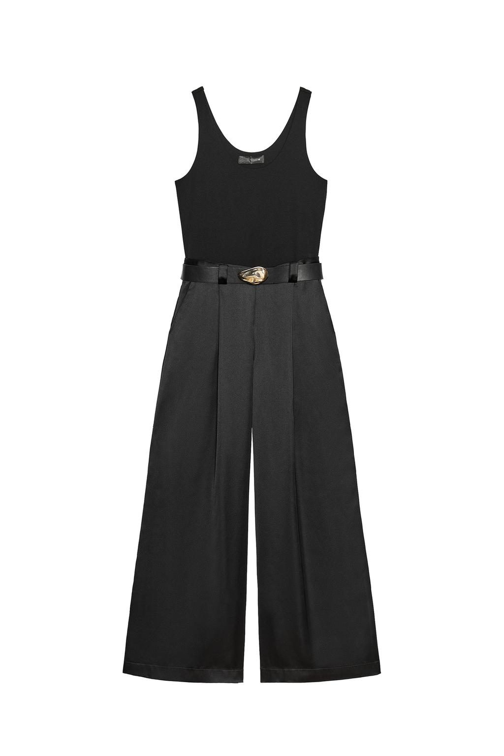 BELTED COMBINATION JUMPSUIT - image 3