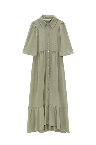MIDI SHIRT DRESS
