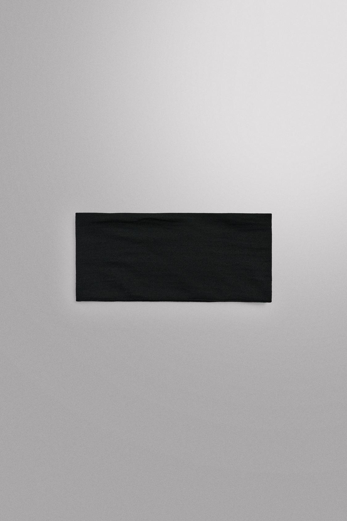 ЭЛАСТИЧНАЯ СПОРТИВНАЯ ПОВЯЗКА НА ГОЛОВУ ИЗ СМЕСИ ШЕРСТИ ZARA