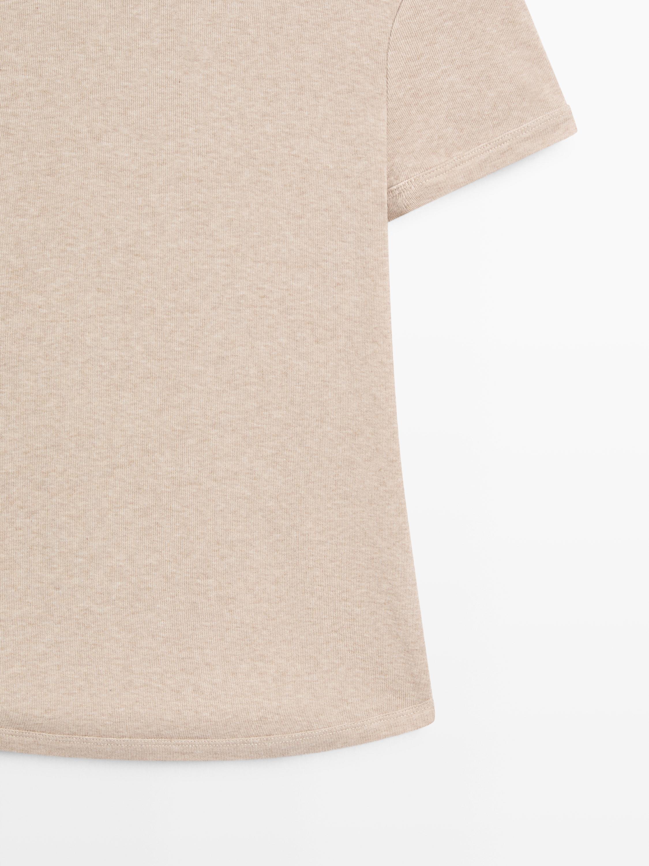 Short sleeve cotton T-shirt