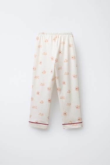 6-14 ANS/ PYJAMA IMPRIMÉ CHIOTS - Marron clair de Zara - Image 4