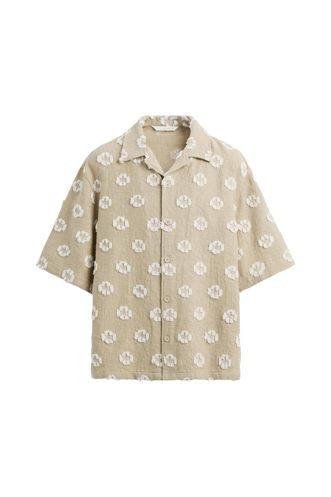 TEXTURED JACQUARD SHIRT - Image 4