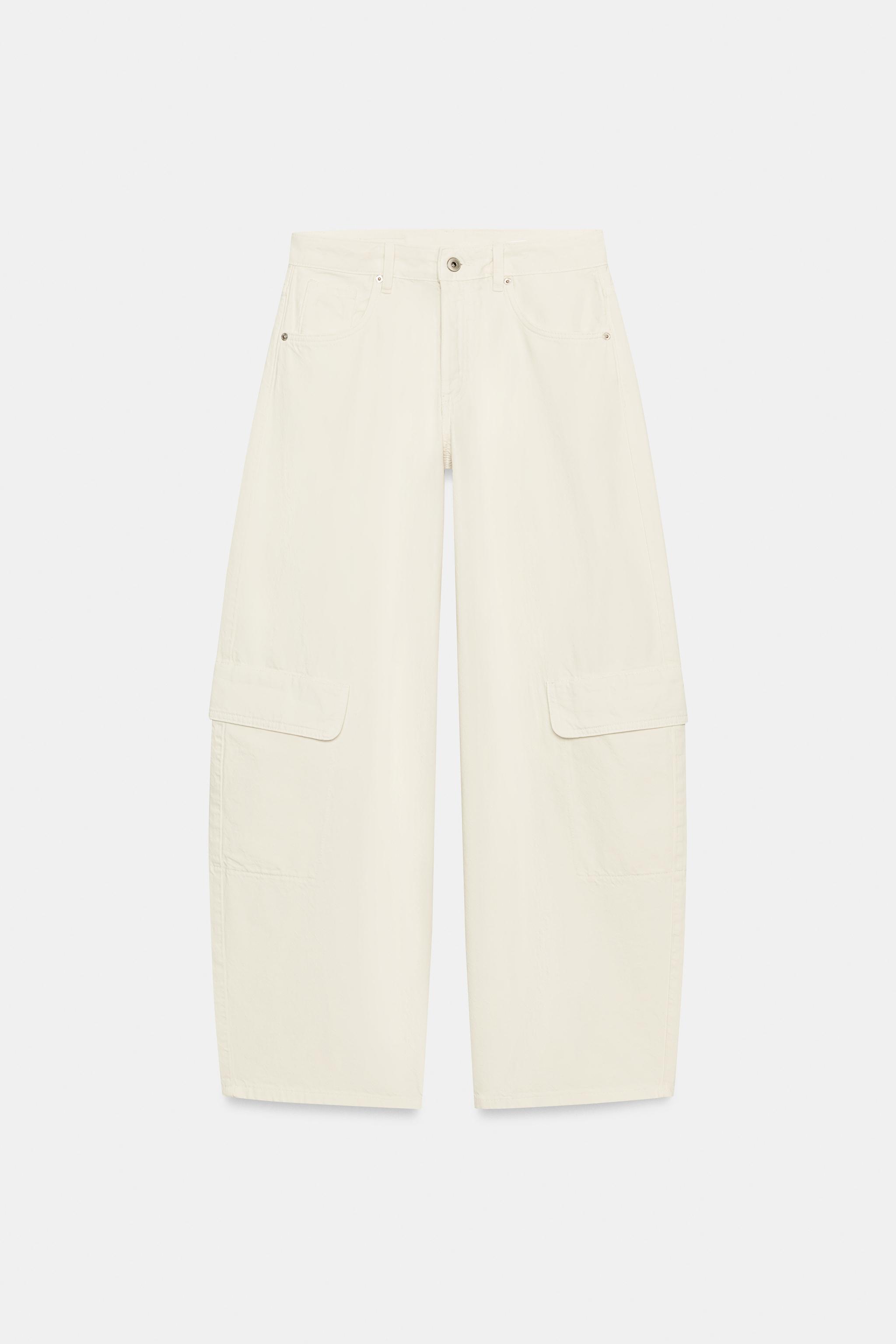 MID-RISE TRF OVERSIZE CARGO JEANS