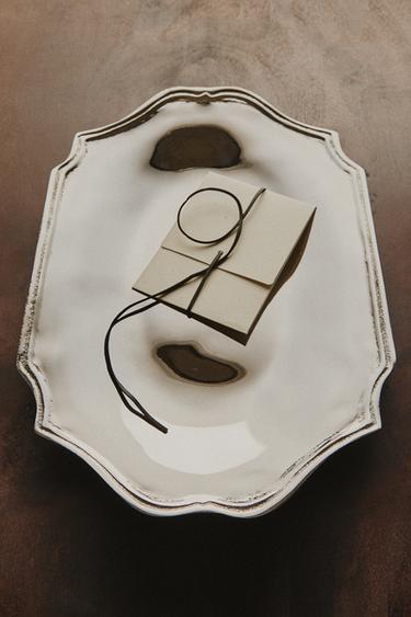 PLATEAU DÉCORATIF ACIER - Argent de Zara - Image 5