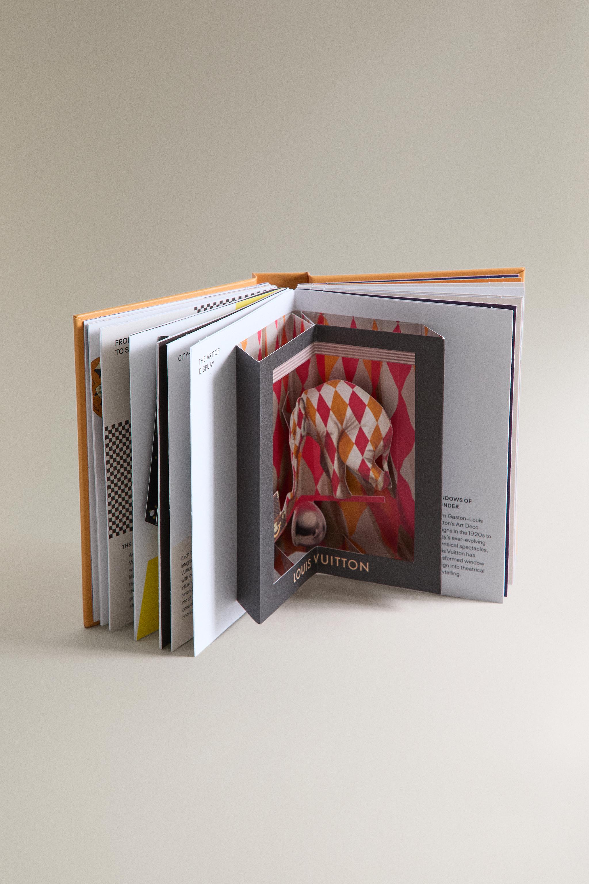 FASHION UNFOLDED POP-UP LOUIS VUITTON BOOK