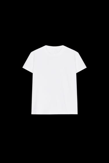 REGULAR-FIT-T-SHIRT - Weiß von Zara