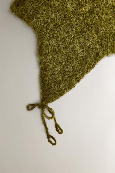 ALPACA BABY HAT - Green by Zara - Image 2