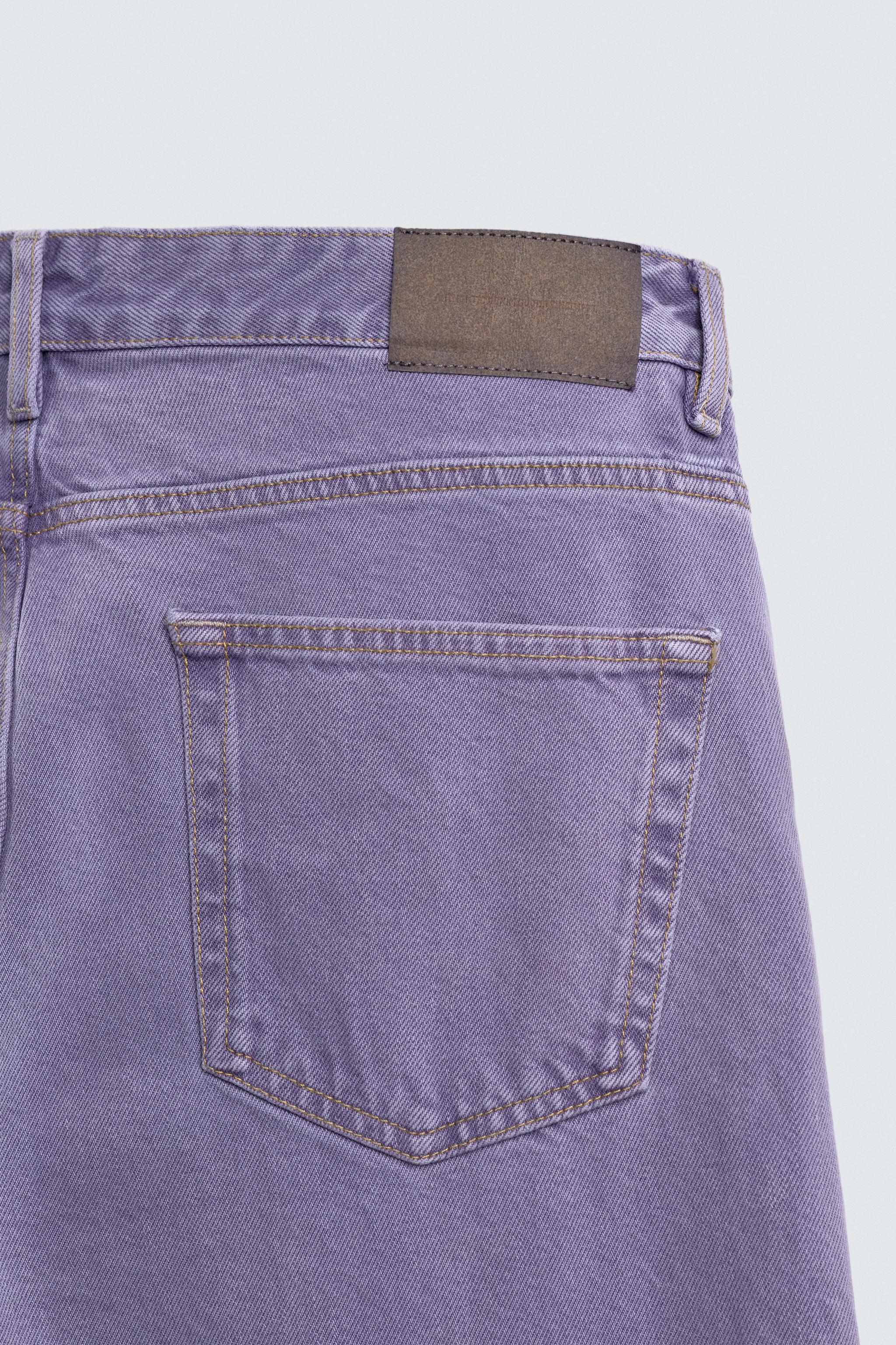 WASHED COLOR STRAIGHT FIT JEANS