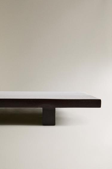 RECTANGULAR WOODEN CHOPPING BOARD - Dark brown by Zara - Image 3