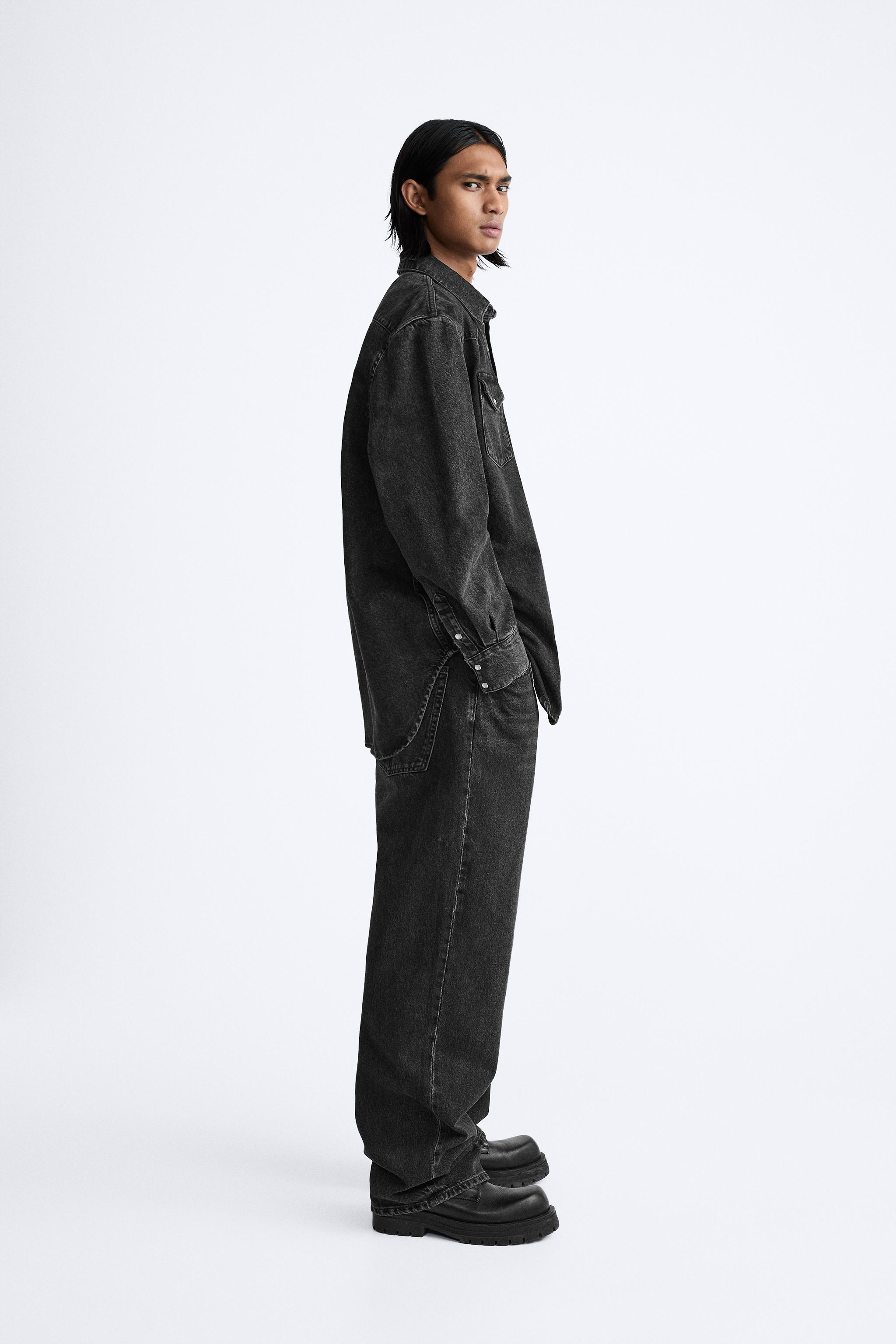 デニムパンツ (ブラック・黒) | メンズ | 最新コレクション | ZARA 日本