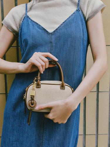 MINI BOLSA COM CONTRASTES - Cru da Zara