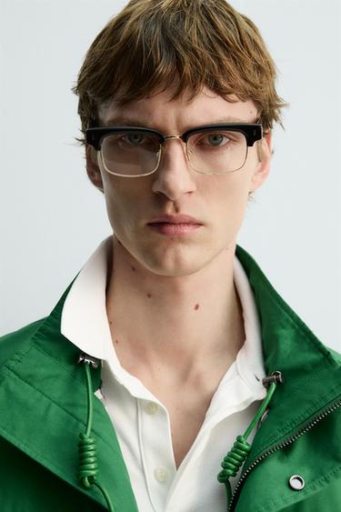 BLOISON RELAXED FIT À POCHES - Vert de Zara - Image 6