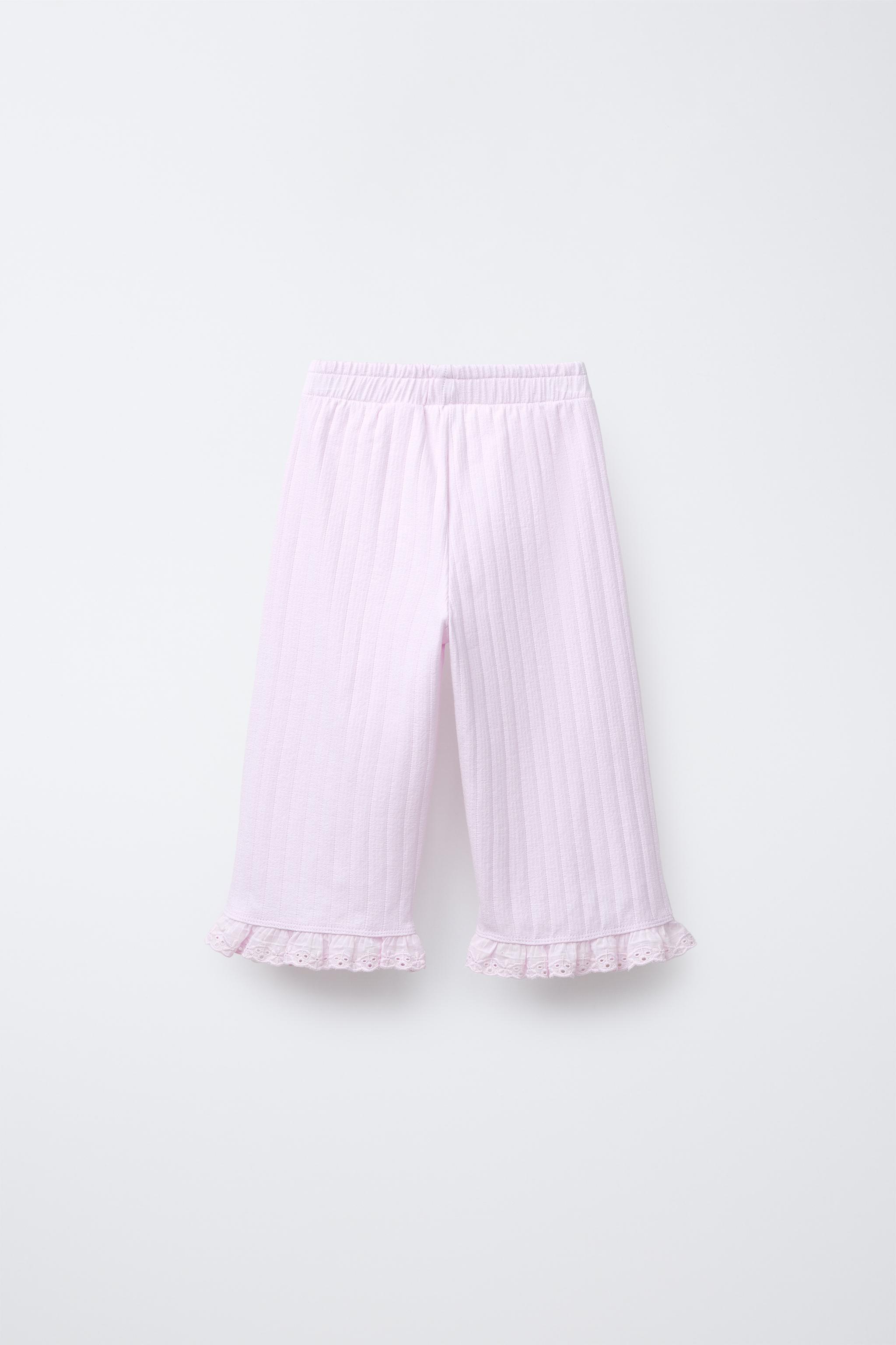 PANTALON JACQUARD BRODÉ SUISSE