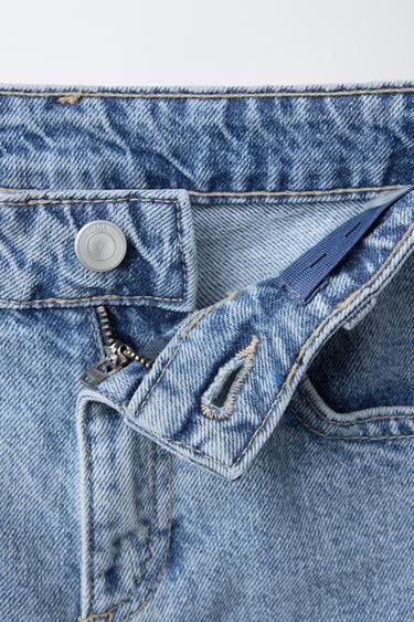 STRAIGHT CHERRY JEANS - Blue by Zara - Image 2