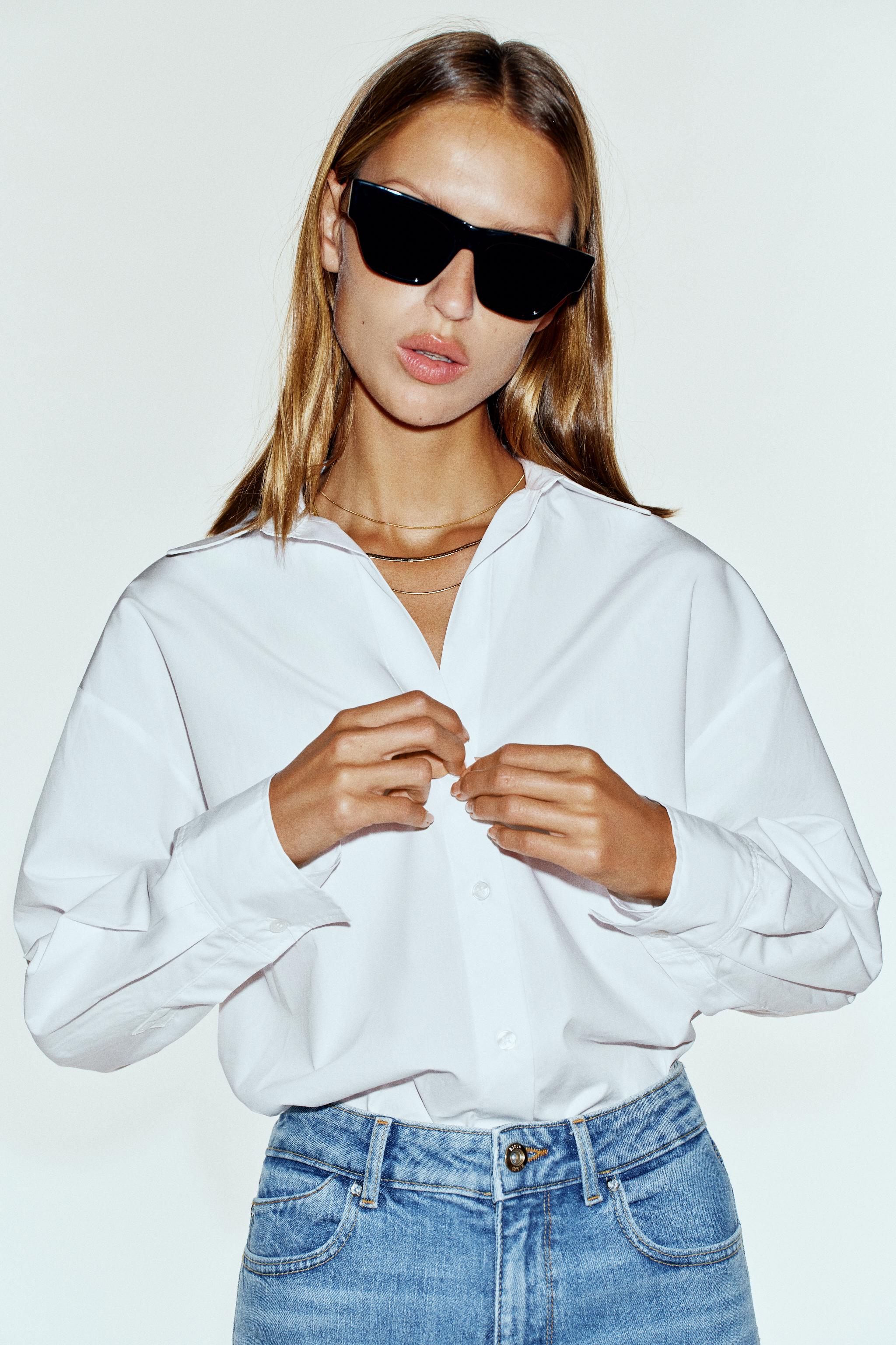 BASIC POPLIN SHIRT