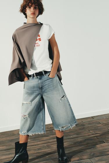 ASYMMETRIC CAPE WITH BUTTON - Grey / Beige by Zara