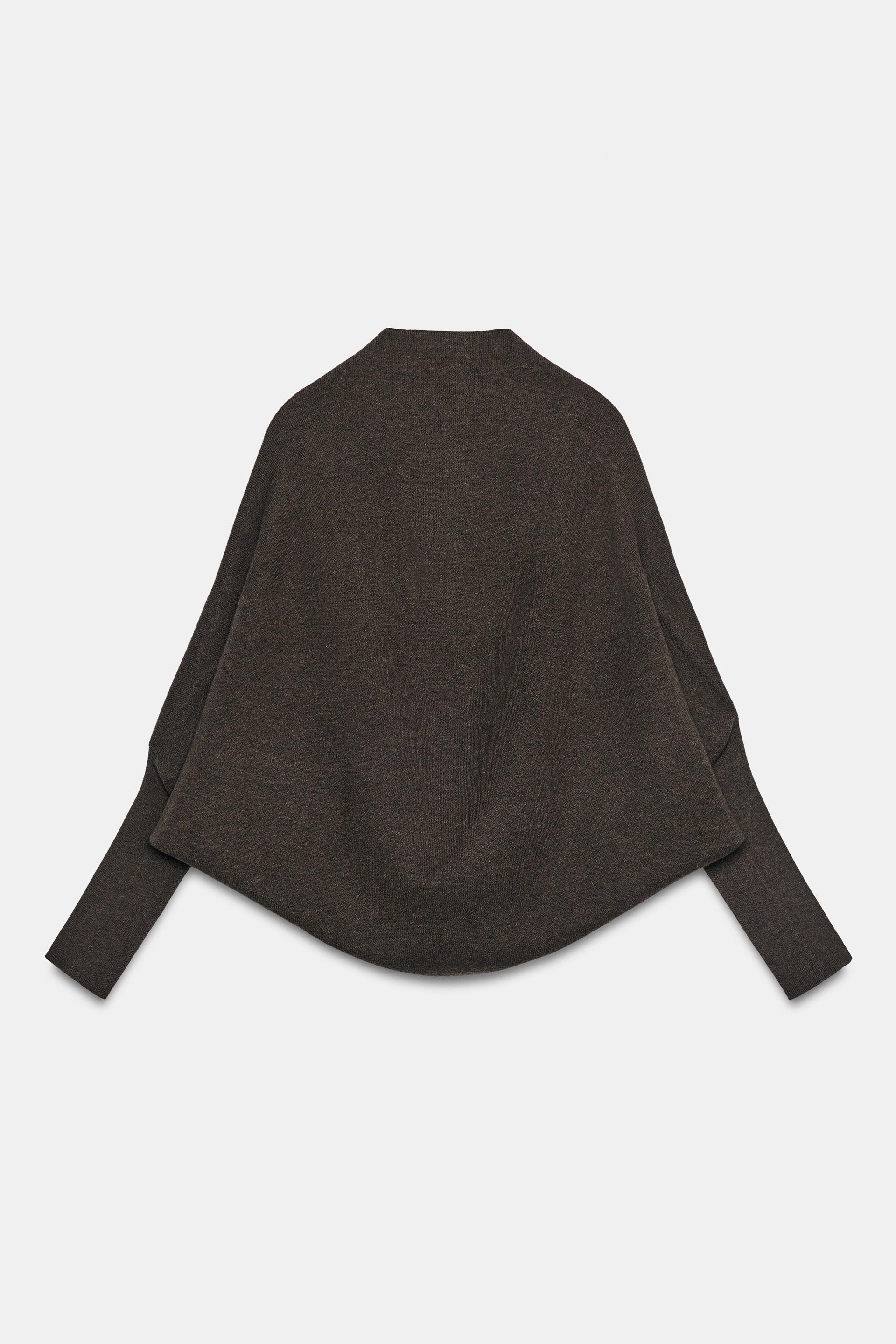 OPEN CARDIGAN WITH CUFFS thumbnail 7