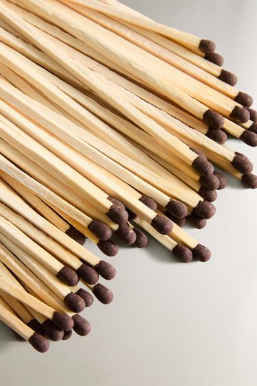 PACK OF MATCHES (PACK OF 60) - Dark brown by Zara - Image 2