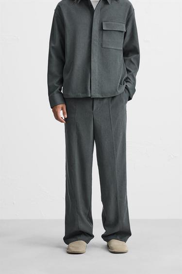 PANTALÓN SOFT CINTURA JOGGER - Gris Antracita de Zara