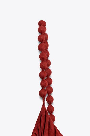 ROBE À BRETELLES OVERSIZE - Bordeaux de Zara - Image 8