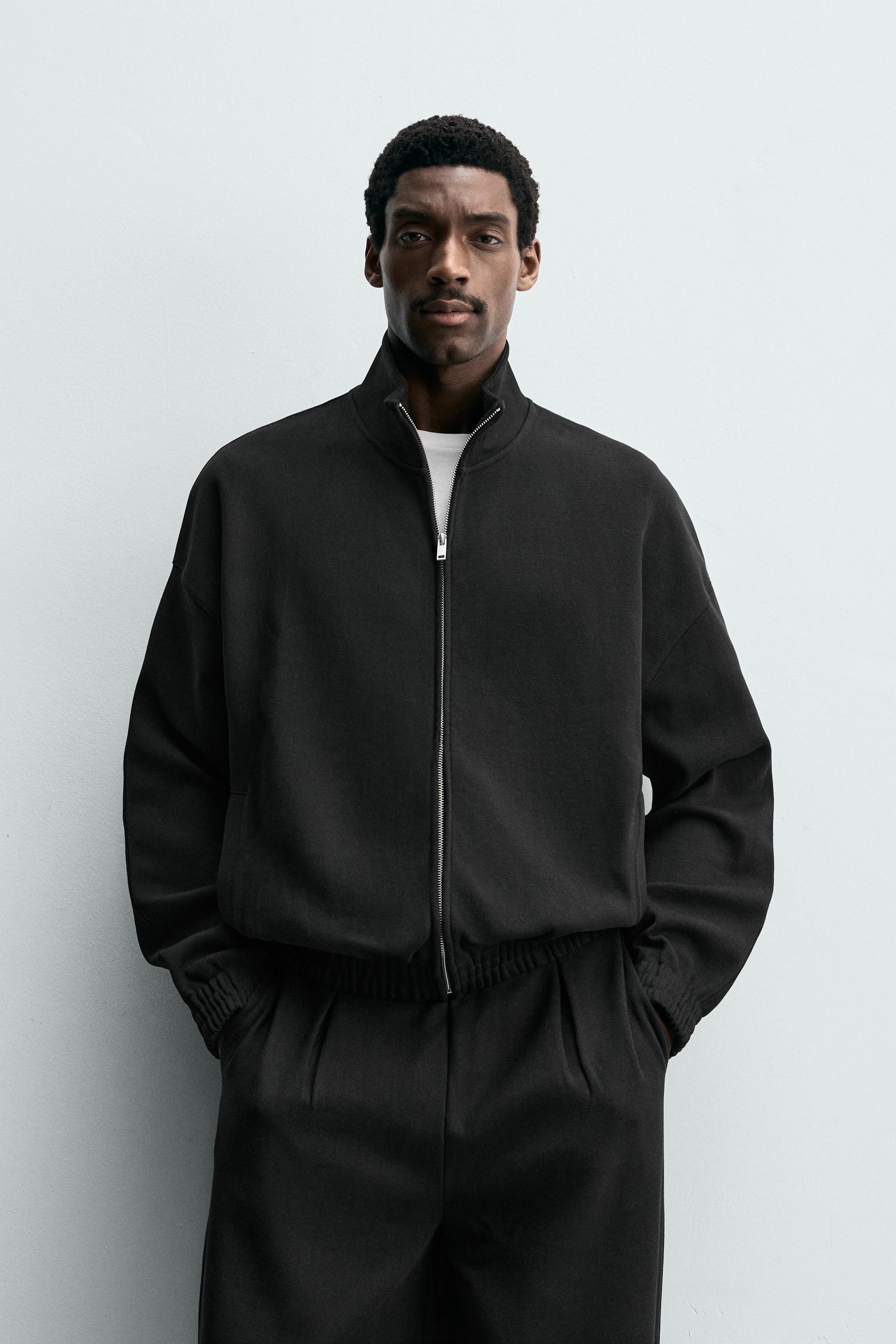 SWEAT INTERLOCK ZIPPÉ