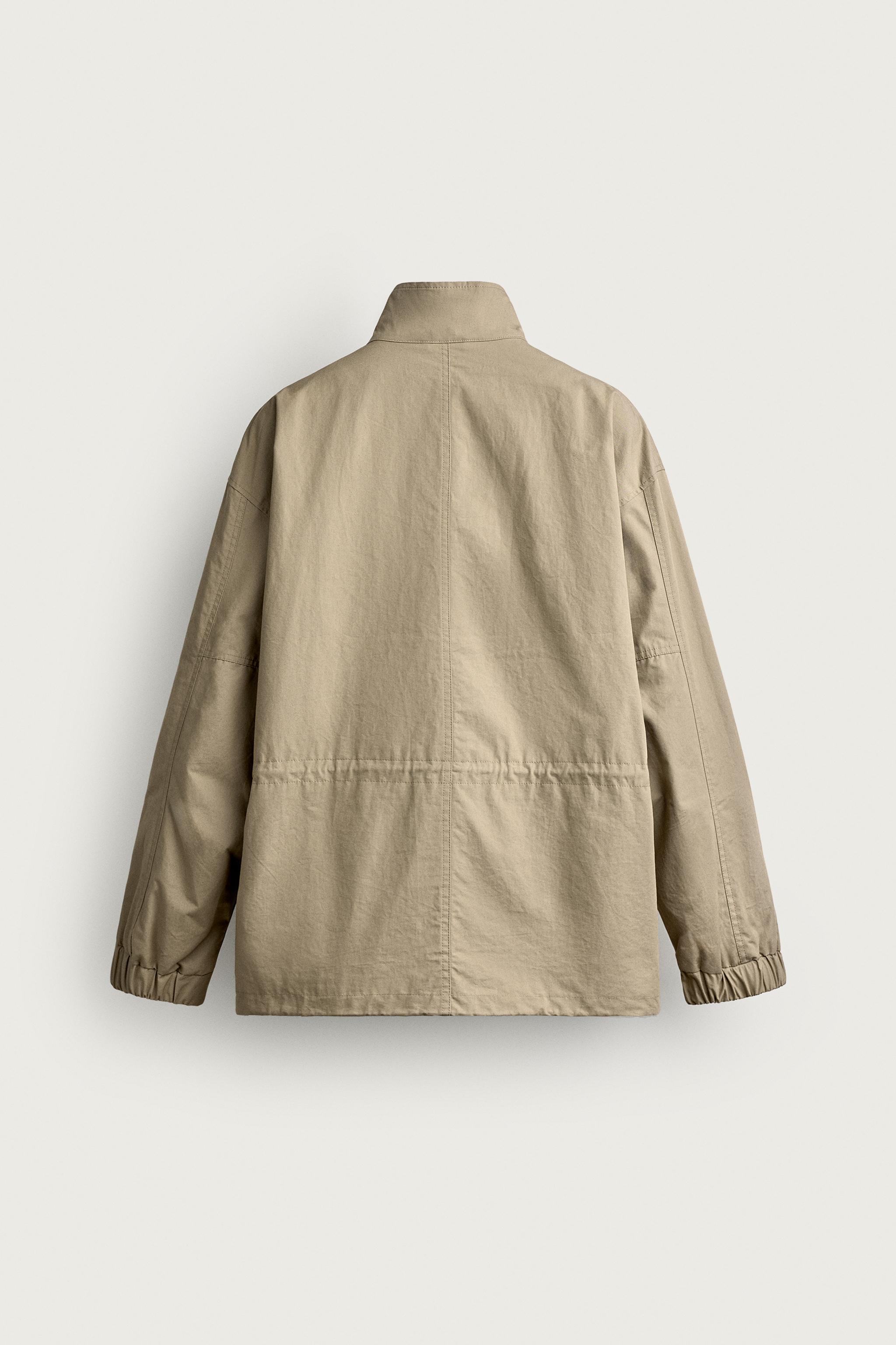 100% COTTON SHORT PARKA