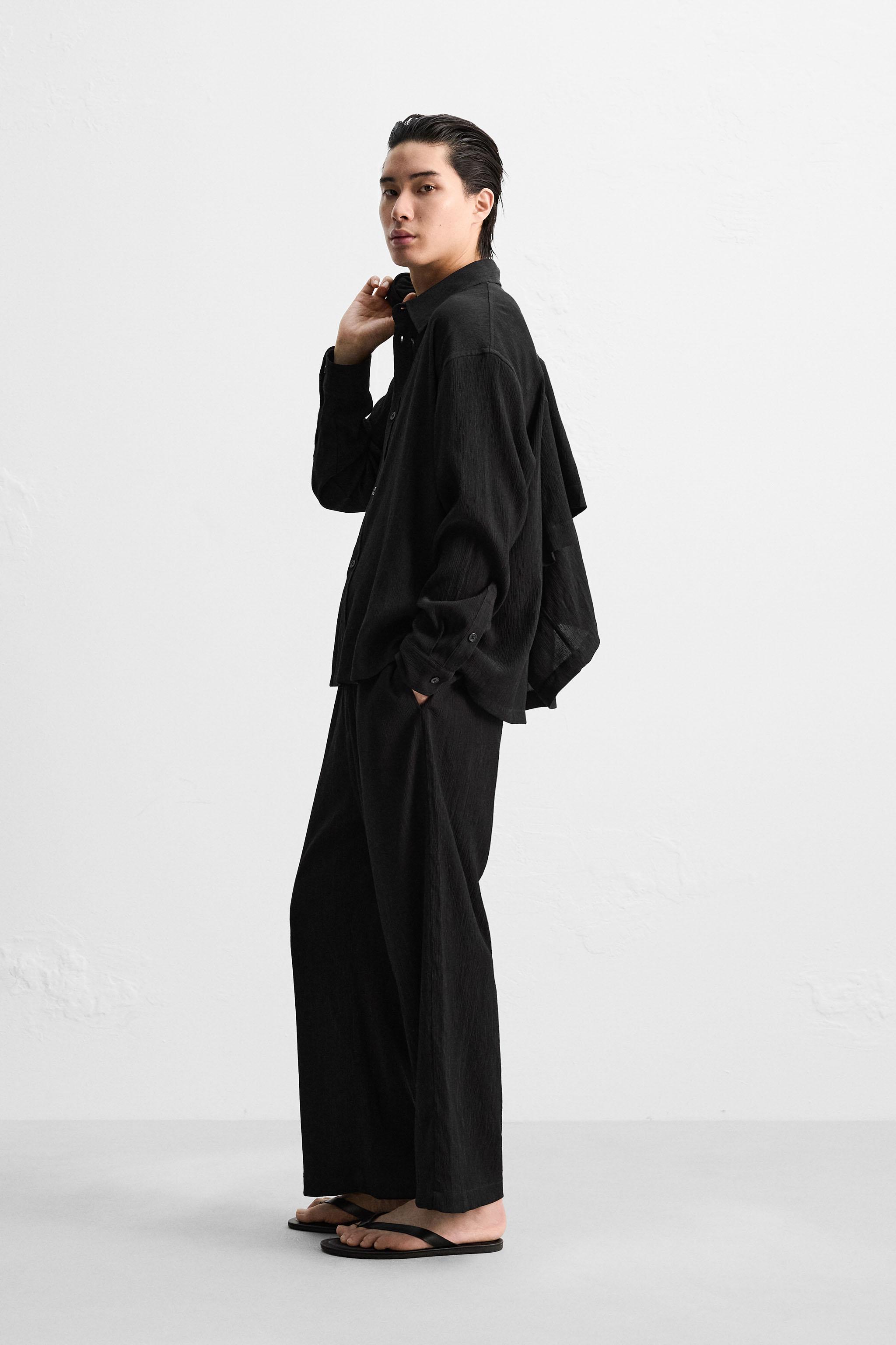 【zara】フェイクシアリングシャツジャケット ZARA - 【ZARA】フェイクシアリング シャツジャケット フェイク