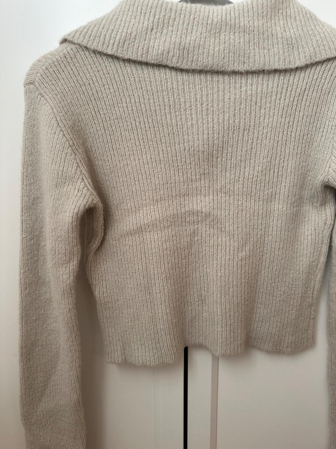 CROPPED SWEATSHIRT WITH ZIP - Image 5