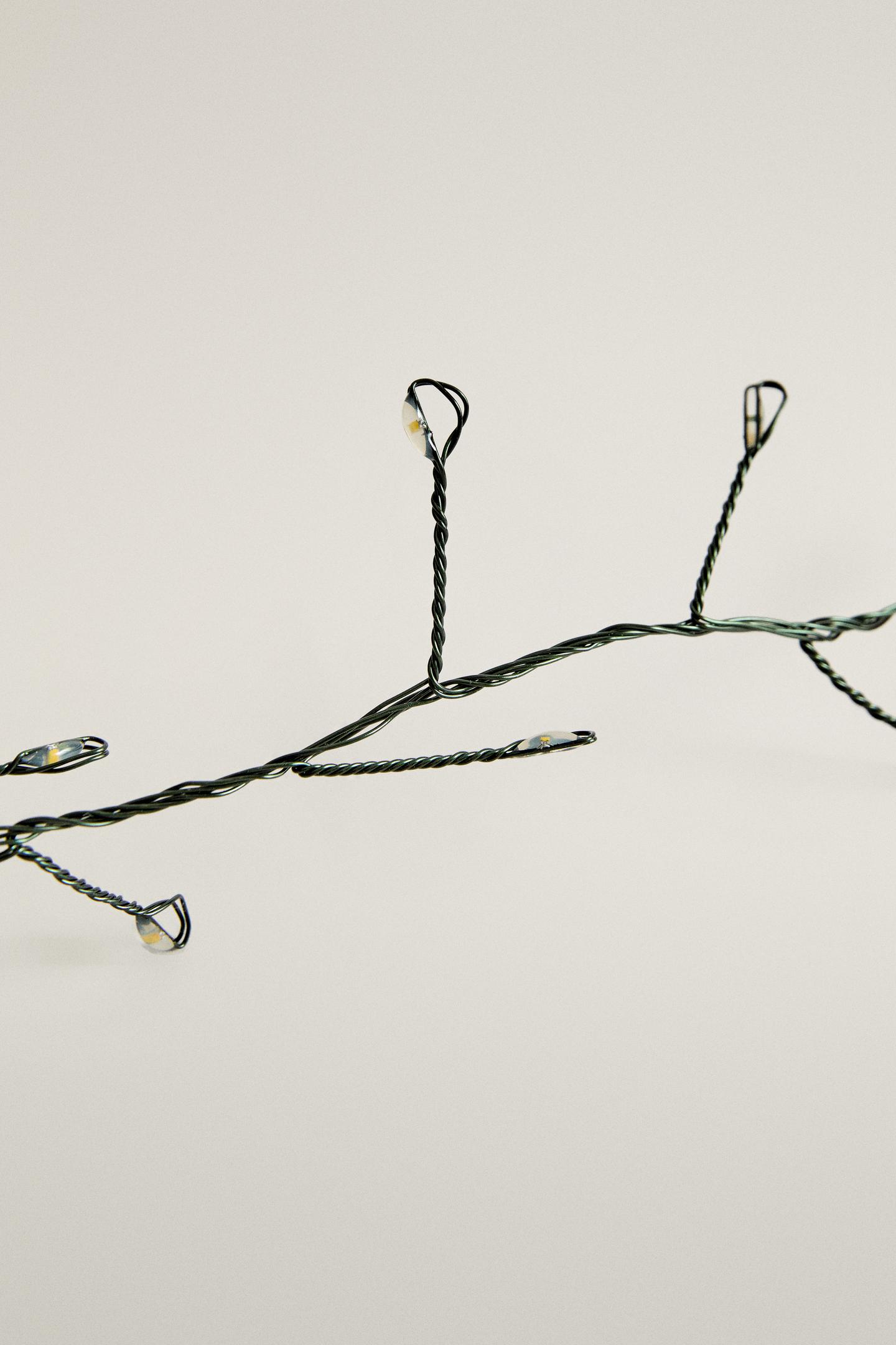Ёлочные украшения Zara Christmas Tree Light Garland, цвет: Тёмный зелёный — фото 2