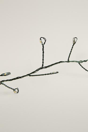 CHRISTMAS TREE LIGHT GARLAND — Dark green 2