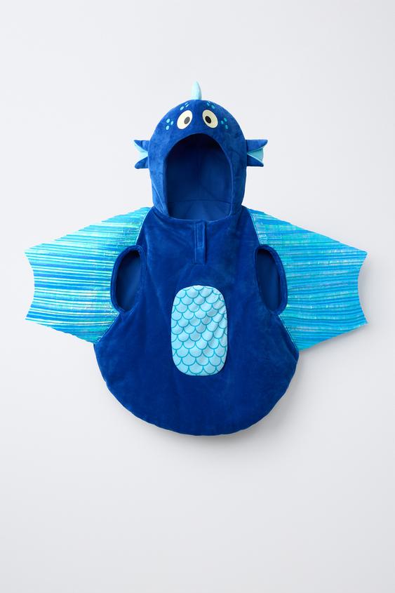 DISFRAZ MONSTRUO MARINO - Azul de Zara - Imagen 0