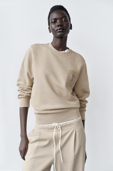 SWEAT AVEC BROCHE - Pierre de Zara - Image 1