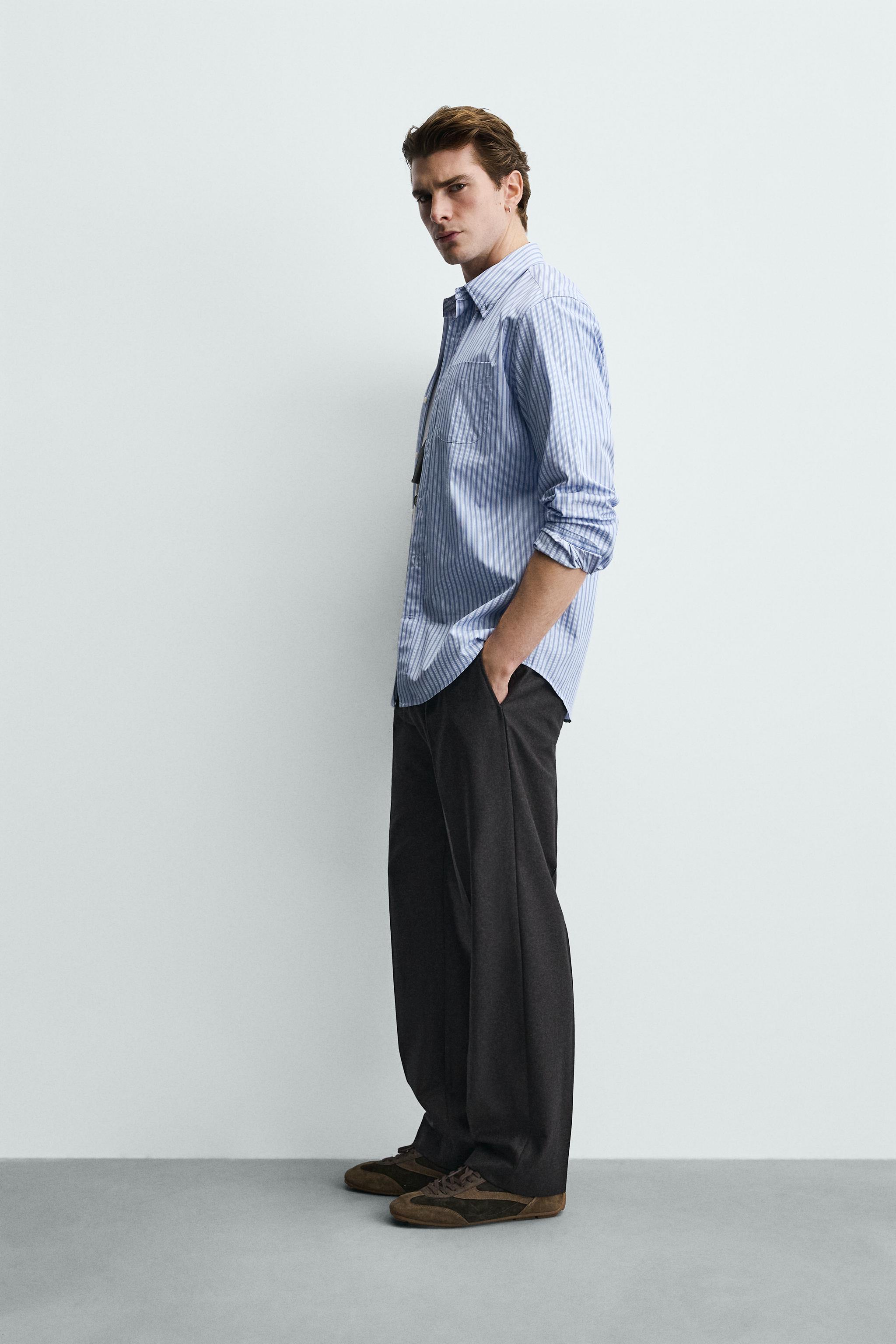 CHEMISE REGULAR FIT À RAYURES