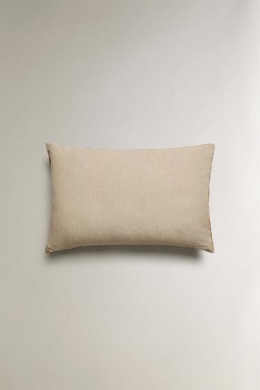 HOUSSE DE COUSSIN BRODÉE - Beige clair de Zara - Image 2