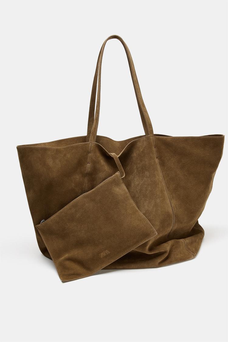 BOLSO TOTE MAXI DE GAMUZA DIVIDIDA 5