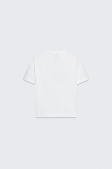 T-SHIRT IMPRIMÉ INSCRIPTION 50TH ANNIVERSARY - Blanc de Zara - Image 1