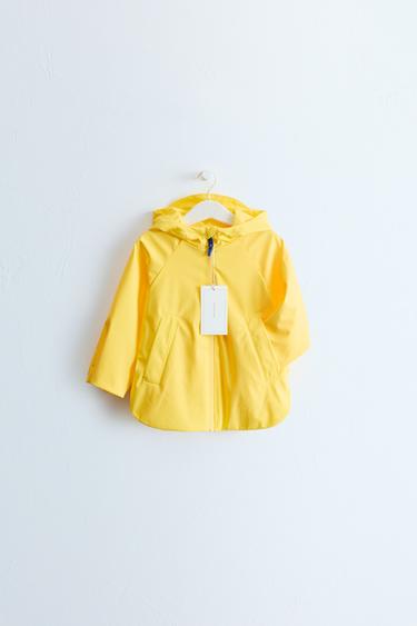 ZARA TIMELESS - PLAIN WATER-REPELLENT RAINCOAT - Yellow by Zara