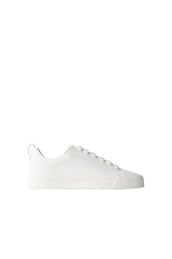 Zara BASIC SNEAKERS - White - Image 0