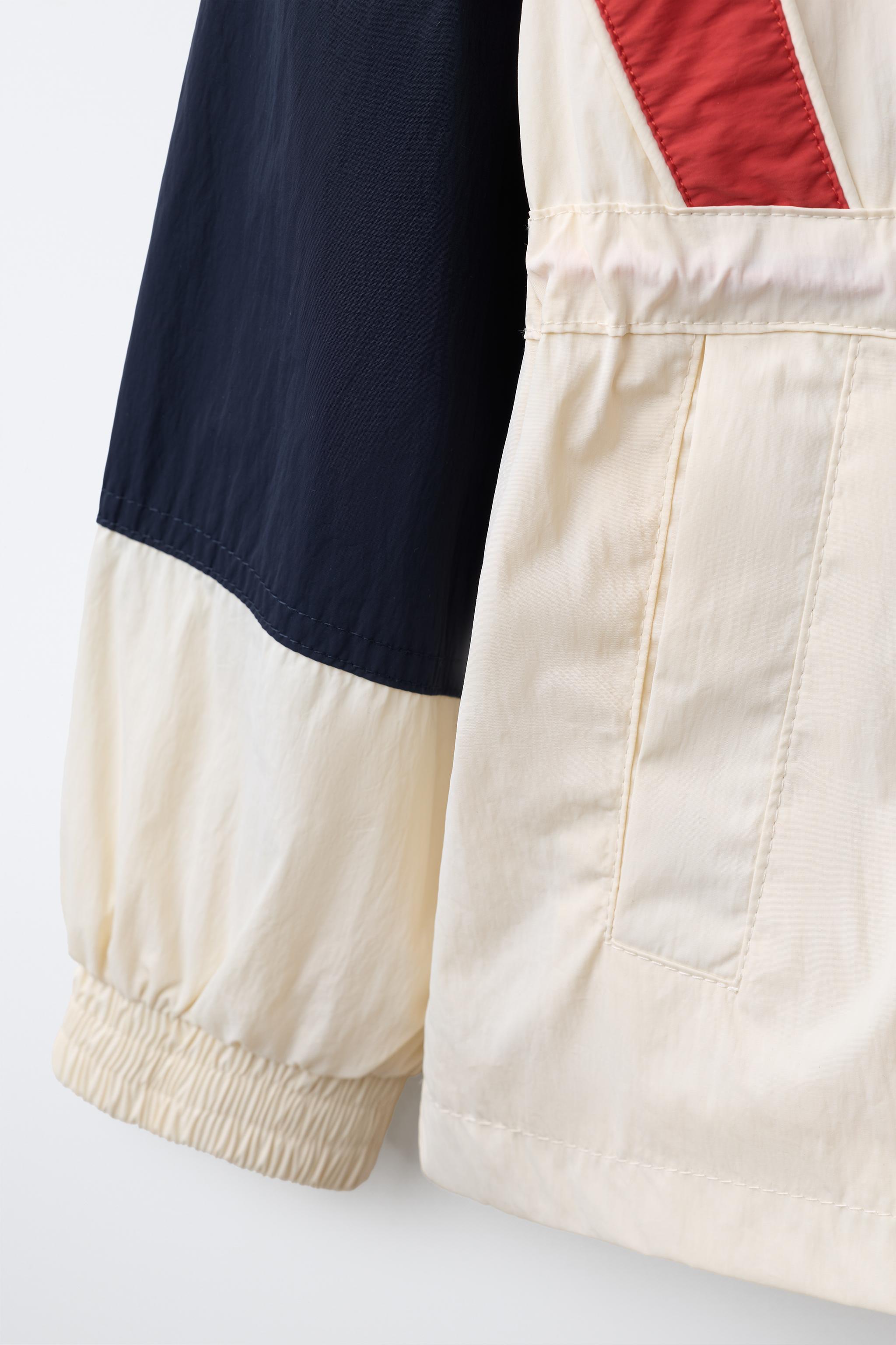 BLOUSON NYLON COLORBLOCK FRUIT OF THE LOOM™