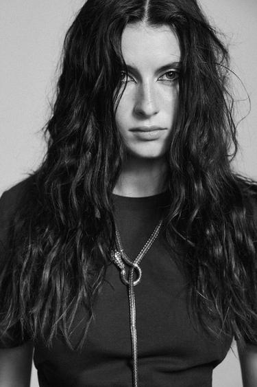 COLAR SERPENTE TEXTURIZADO - Dourado da Zara